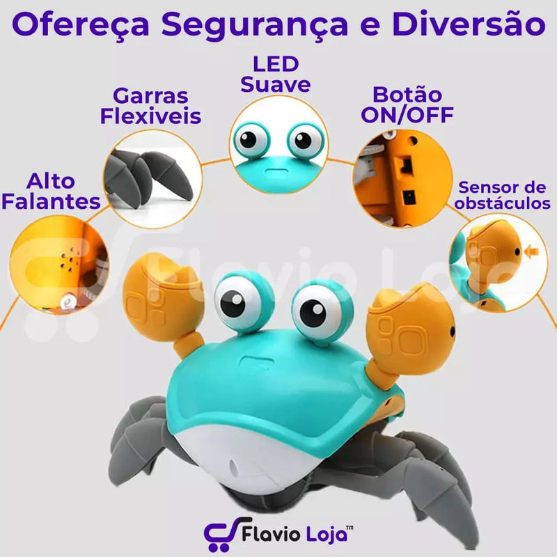 Caranguejo Ninja Fujão + (Brinde e Frete Grátis)